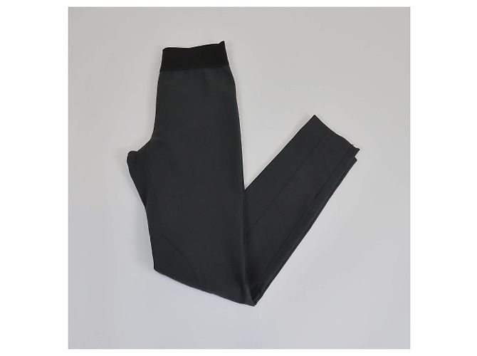 Stella Mc Cartney Dunkelgraue Hose mit elastischem Bund von Stella McCartney Anthrazitgrau - Ansicht 3