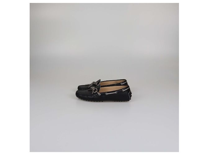 Mocasines Slip On Gommino Bow negros de Tod's - vista 4