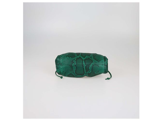 Borsa Mini The Pouch Verde Bottega Veneta - vista 4