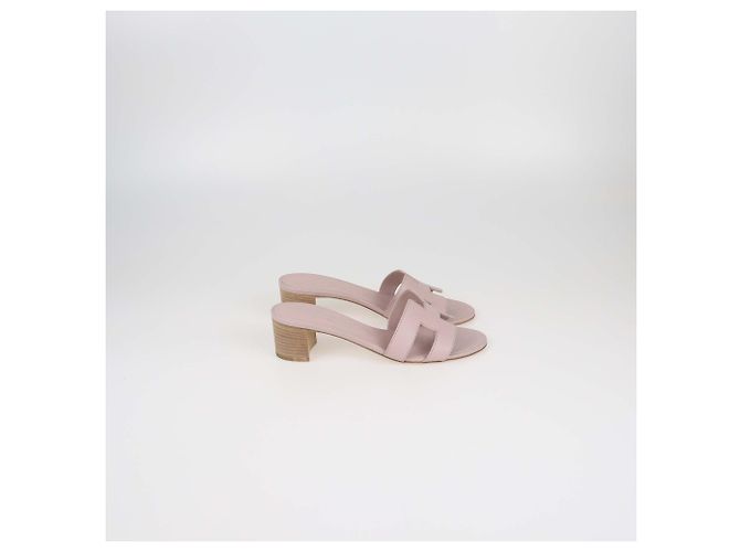 Hermès Sandali Oasis Epsom Perlino Beige Hermes - vista 3