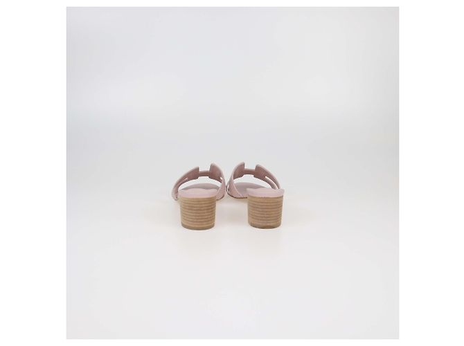 Hermès Sandali Oasis Epsom Perlino Beige Hermes - vista 5