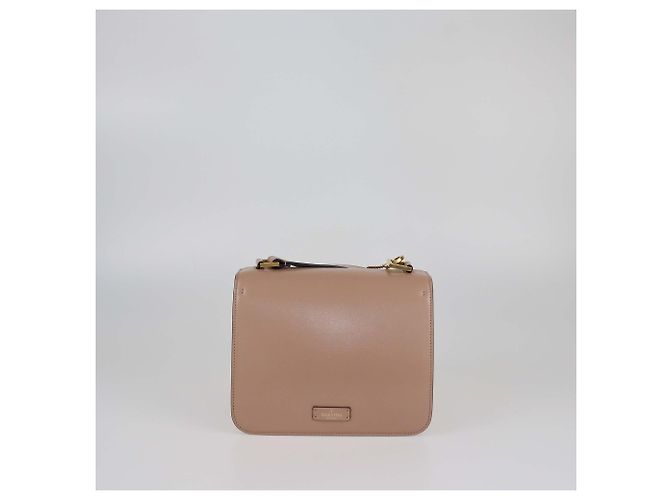 Borsa a Spalla Valentino Beige Media VSling - vista 3