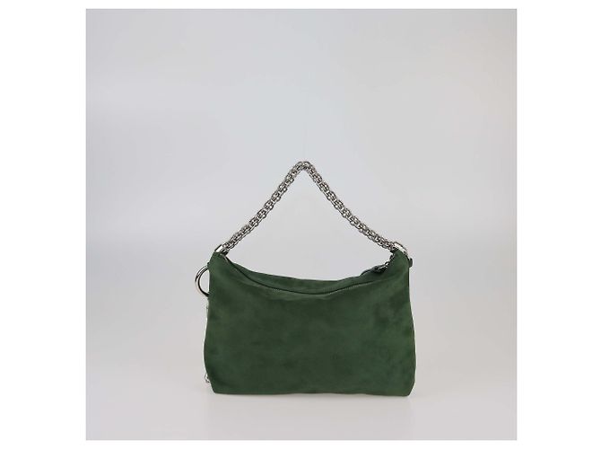 Borsa Clutch Callie Verde Jimmy Choo - vista 3