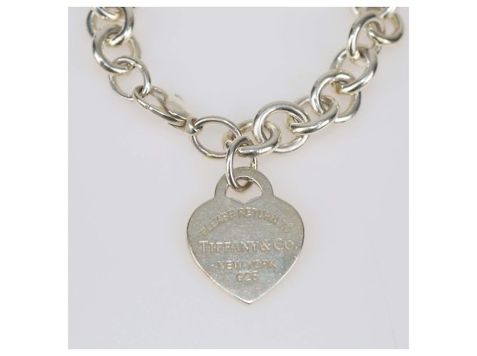 Tiffany & Co. Return To Tiffany Sterling Silver Heart Tag Bracelet - view 2