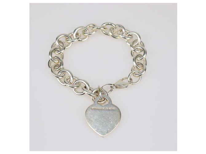 Tiffany & Co. Return To Tiffany Sterling Silver Heart Tag Bracelet - view 3