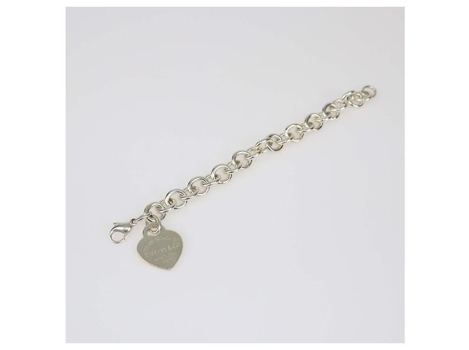 Tiffany & Co. Return To Tiffany Sterling Silver Heart Tag Bracelet - view 4