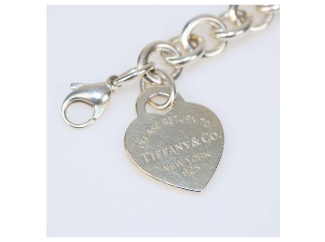 Tiffany & Co. Return To Tiffany Sterling Silver Heart Tag Bracelet - view 5