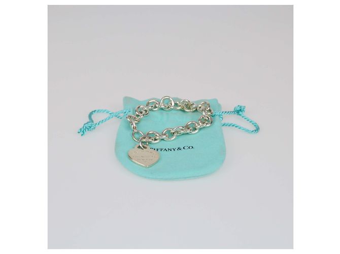 Tiffany & Co. Return To Tiffany Sterling Silver Heart Tag Bracelet - view 7