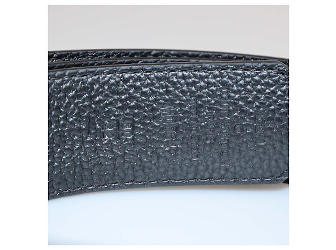 Cinturón reversible Louis Vuitton Monogram LV Circle negro - vista 3