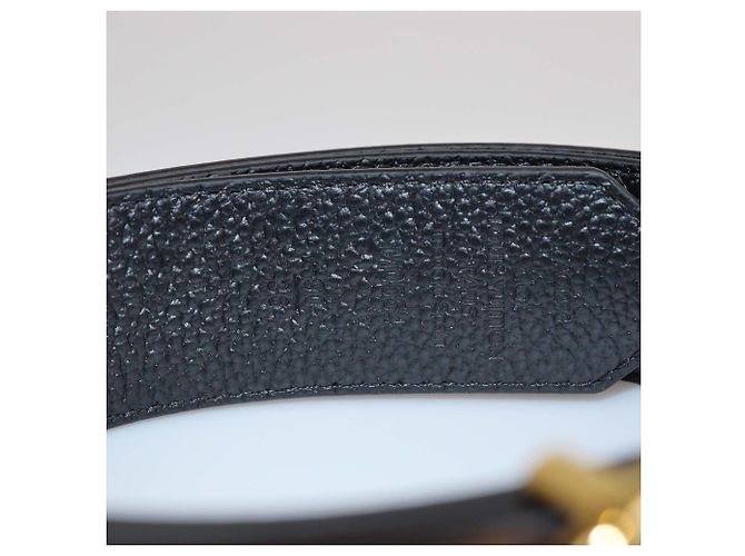 Cinturón reversible Louis Vuitton Monogram LV Circle negro - vista 3