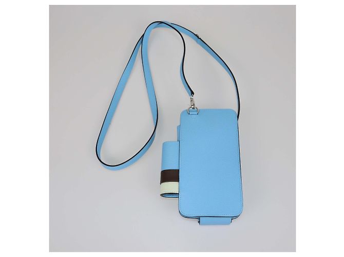 Hermès Funda de teléfono Hermes Bleu Epsom Hermesway Azul - vista 2