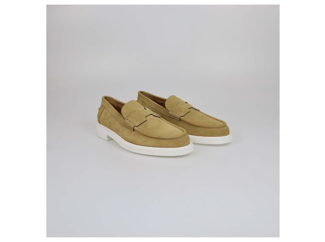 Mocassini Hermès Beige Albastre Guillaume - vista 2