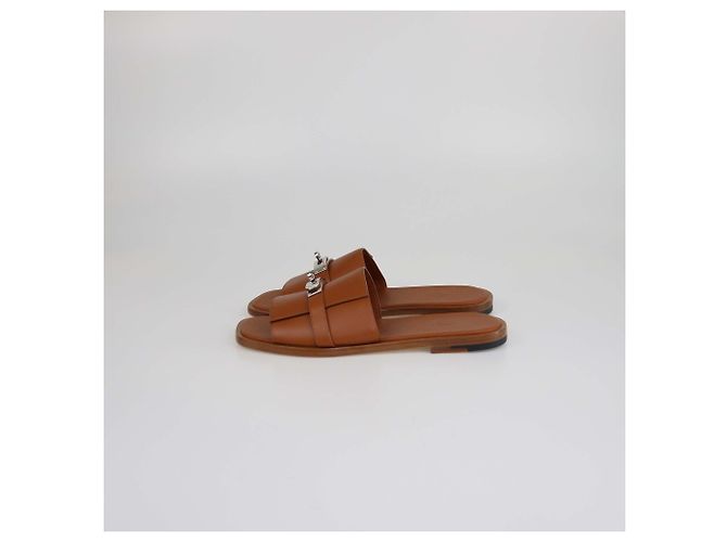 Hermès Sandali Gabriel Naturale Hermes - vista 4