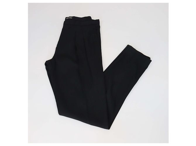 Pantalones Skinny Negros Tom Ford - vista 3