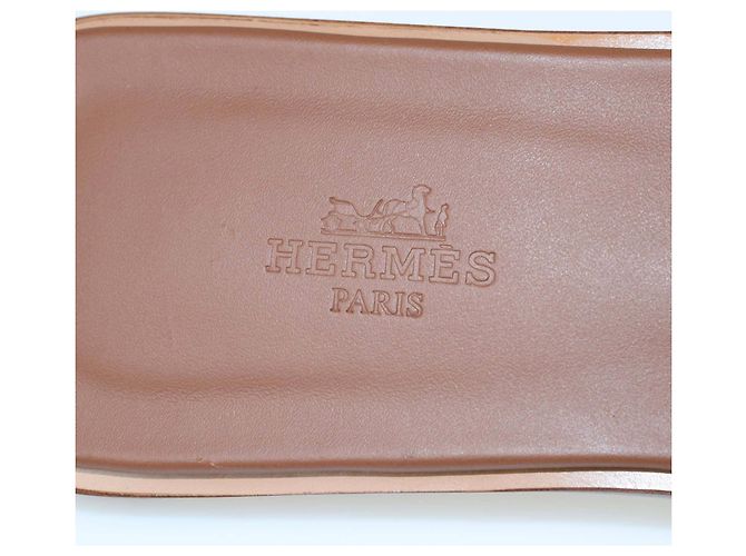 Sandali Oran in oro di Hermès D'oro - vista 6