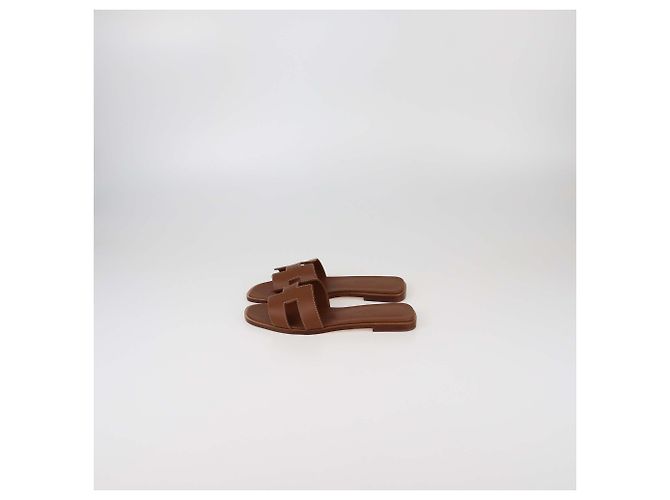 Sandali Oran in oro di Hermès D'oro - vista 4