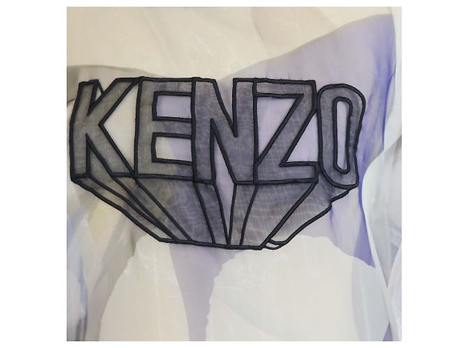 Transparenter bestickter Organza-Pullover Kenzo - Ansicht 4