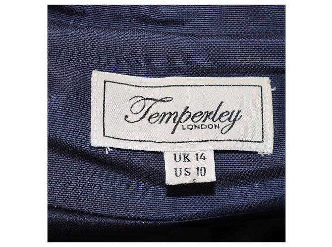 Alice by Temperley Temperley Marineblau Palais Cropped Jacke - Ansicht 5