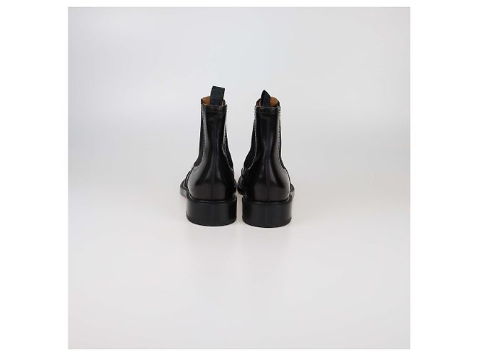 Christian Dior Black Brogues CD Ankle Boots - view 5