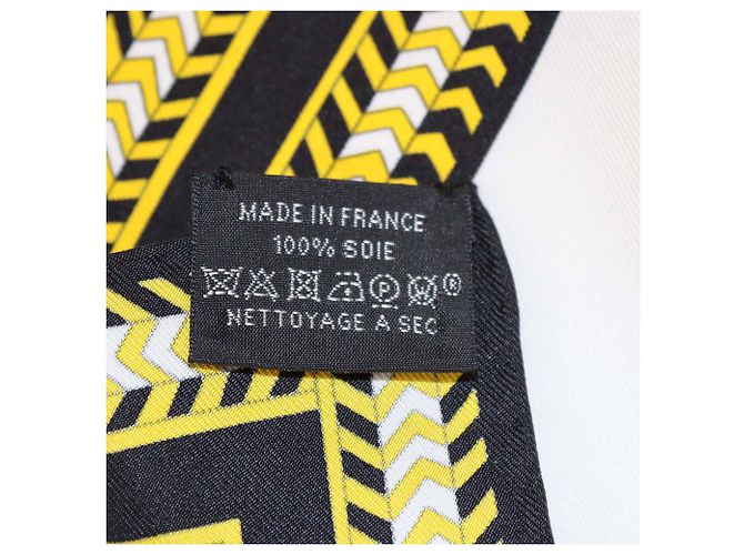 Hermès Waschbare Selle Des Steppes Multicolor Schal 90 Mehrfarben - Ansicht 6