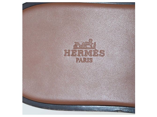 Sandali Izmir in oro Hermès D'oro - vista 6