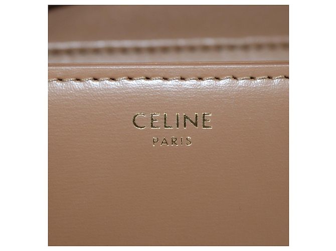 Céline Borsa a Spalla Teen Triomphe Marrone Celine - vista 6
