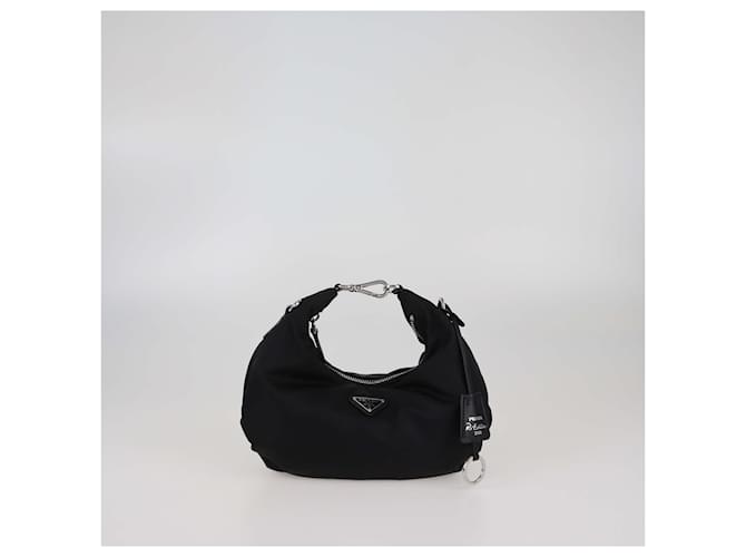 Borsa a Spalla Prada Re-Edition 2006 Nera Nero - vista 2
