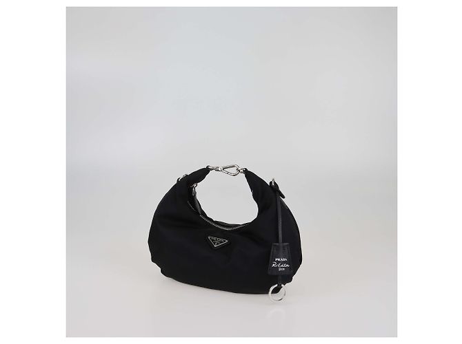Borsa a Spalla Prada Re-Edition 2006 Nera Nero - vista 3