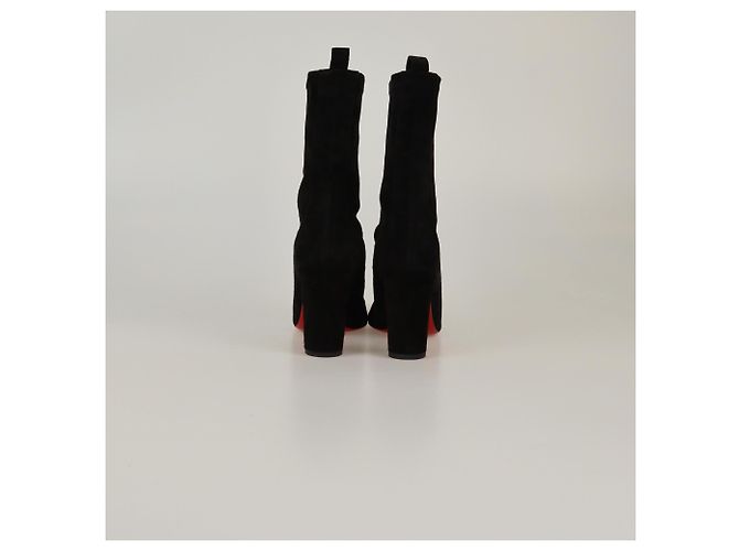 Stivali medi Gena neri Christian Louboutin Nero - vista 5
