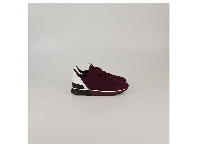 Sneakers basse Miles Hermès Viola/Bianco Porpora - vista 3
