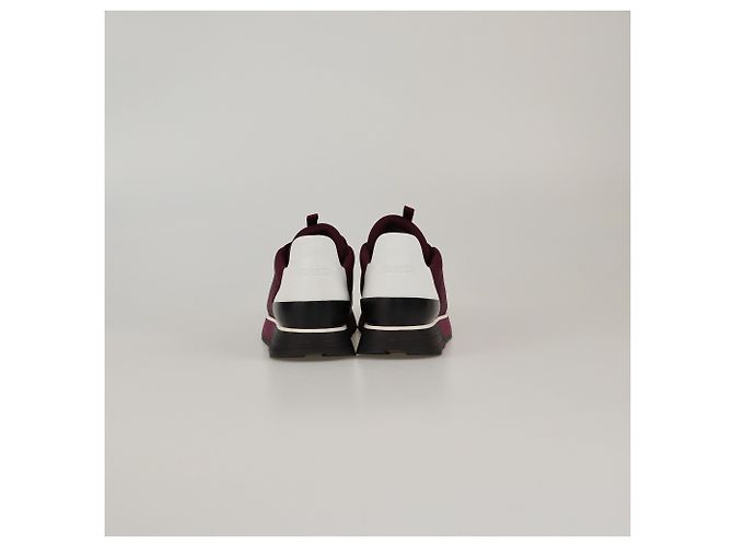 Sneakers basse Miles Hermès Viola/Bianco Porpora - vista 5