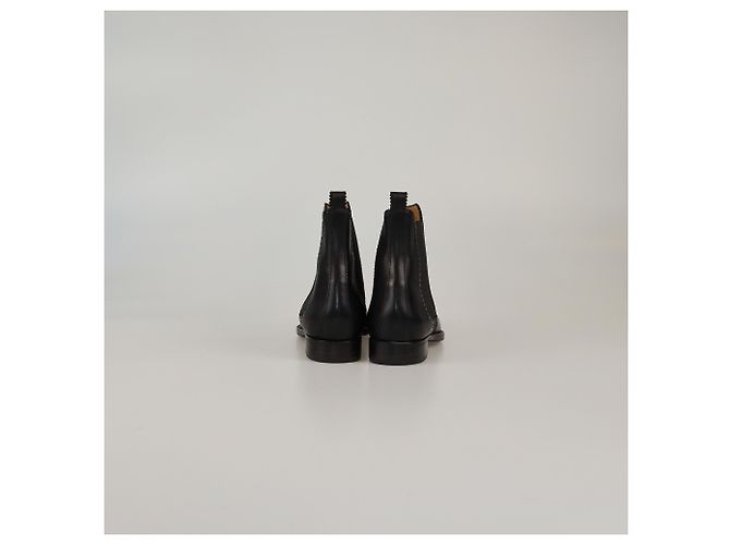 Botas negras Brighton de longitud al tobillo de Hermès Negro - vista 5