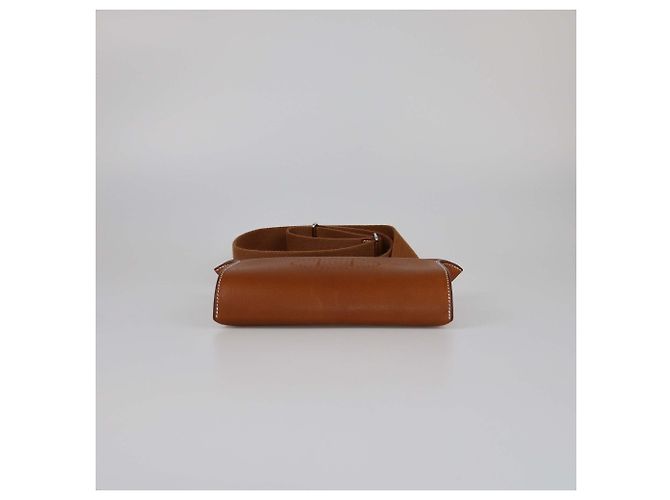 Borsa Videpoches in Barenia oro di Hermès D'oro - vista 5