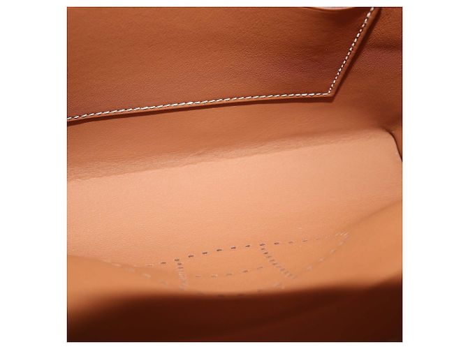 Borsa Videpoches in Barenia oro di Hermès D'oro - vista 6