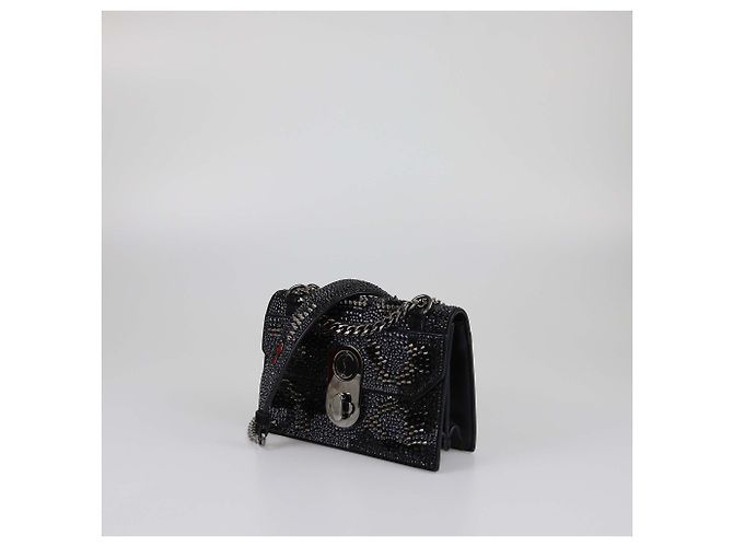 Borsa a Spalla Elisa Nera Decorata Christian Louboutin Nero - vista 2