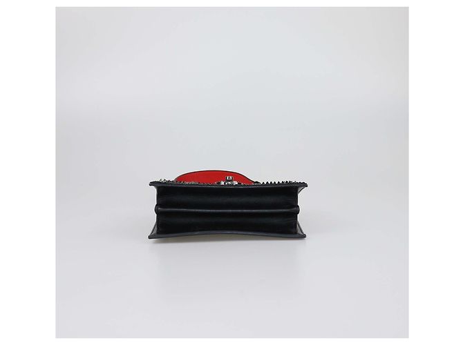 Borsa a Spalla Elisa Nera Decorata Christian Louboutin Nero - vista 4