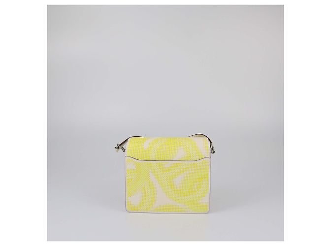 Hermès Borsa Mini Roulis Hermes Nata/Lime/Giallo Germoglio & Pulcino in Swift D'oro - vista 3