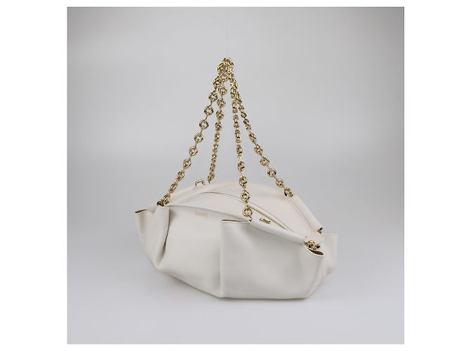 Bolsa de ombro Paseo Chain branca Loewe - vista 3
