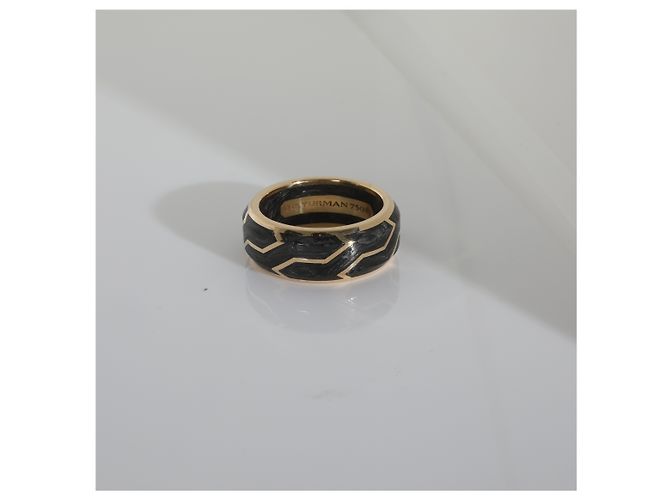 Anello Streamline in Oro Giallo David Yurman - vista 4