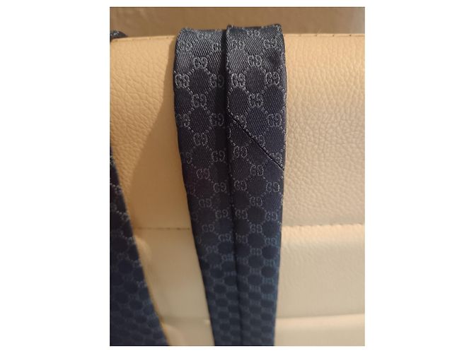 Marmont Gucci Jacquard Morset Tie - view 3