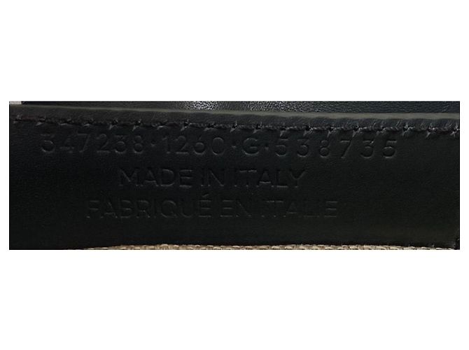 Clutch Balenciaga in pelle e pelliccia grigia Grigio - vista 9