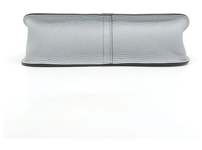 Borsa Halzan 25 di Hermès (u) (10227631) Blu - vista 4