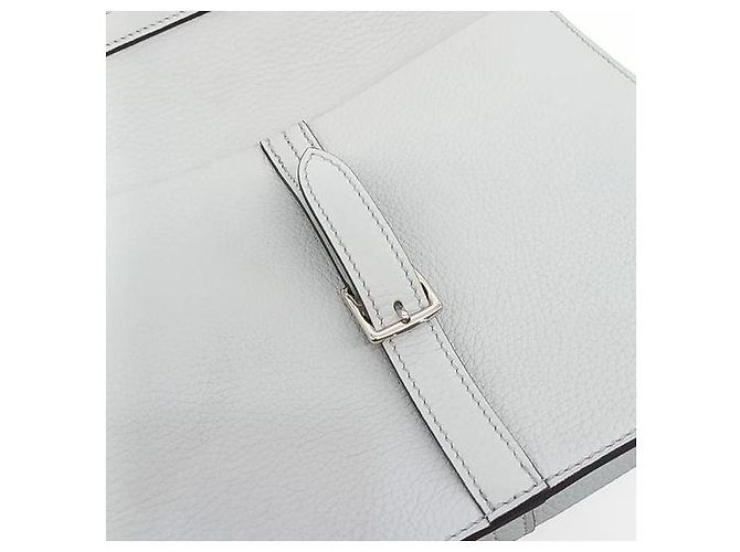 Borsa Halzan 25 di Hermès (u) (10227631) Blu - vista 5