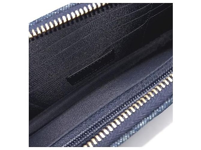 Timeless Clutch in denim Chanel (10184231) Blu - vista 6