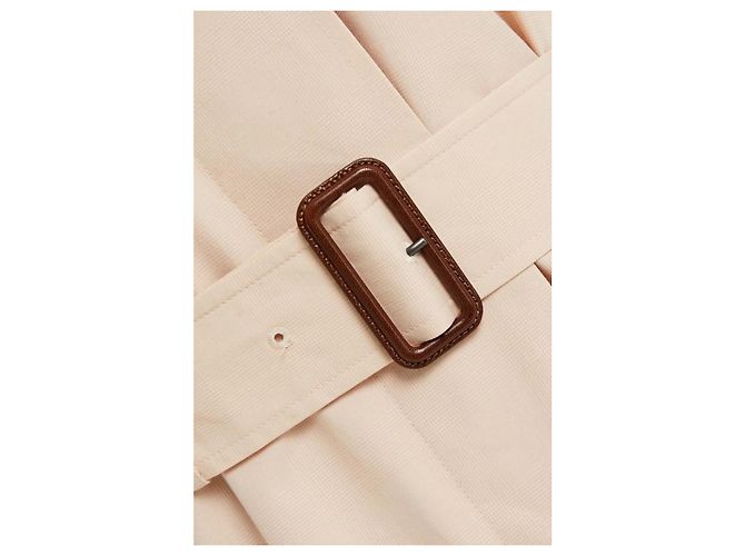 Gabardina Burberry beige de algodón - vista 2