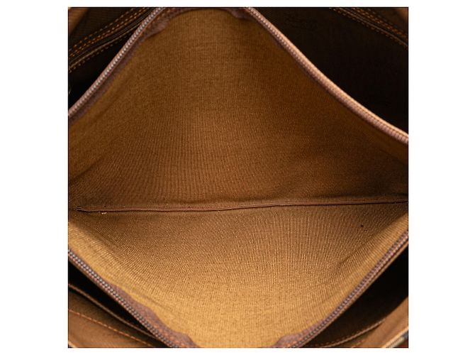 Burberry Beige Haymarket Check Canvas Tote - Ansicht 4