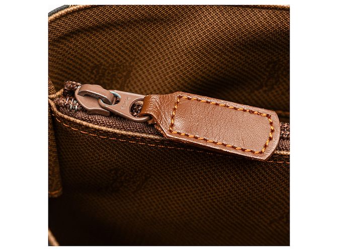 Burberry Beige Haymarket Check Canvas Tote - Ansicht 9