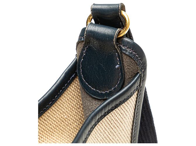 Hermès Vespa PM in Tela H e Barenia Marrone - vista 7