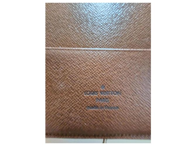 Cubierta de Agenda Funcional Grande Louis Vuitton Castaño - vista 3