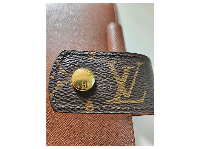 Cubierta de Agenda Funcional Grande Louis Vuitton Castaño - vista 4